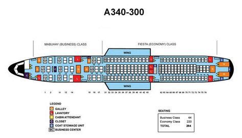 pr115 seat map.